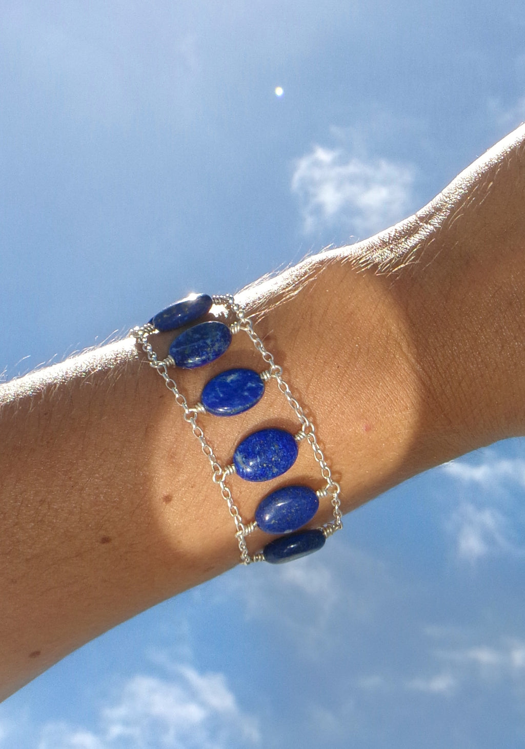 Lapis bracelet