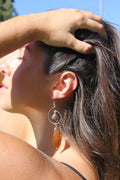 Autumn drop earring