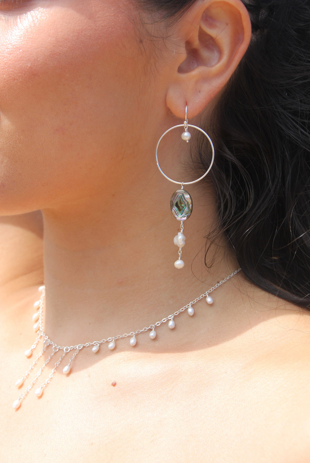 Sea mirage earring