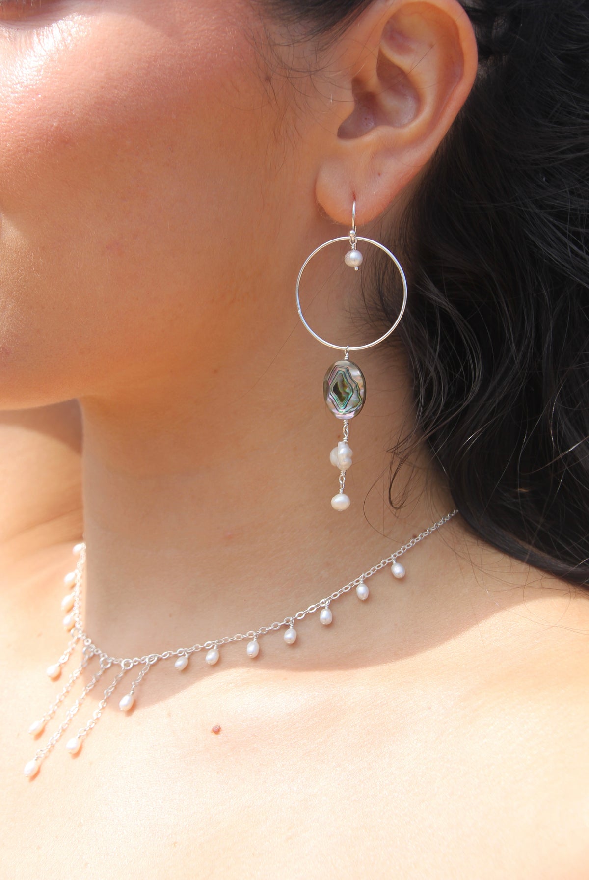 Sea mirage earring