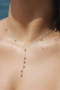 Golden drop necklace