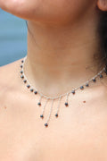 Luna cascade necklace
