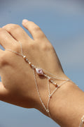 Cherry blossom hand chain
