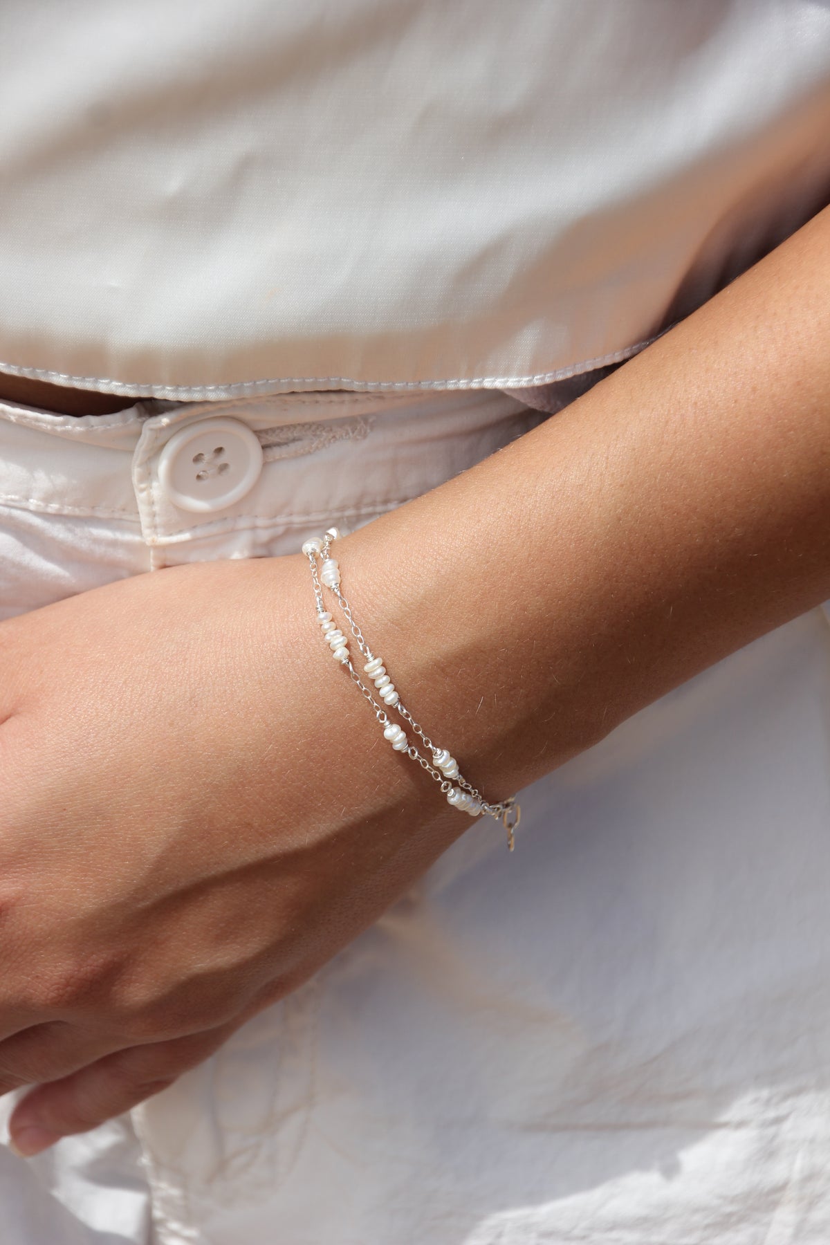 Perla layered bracelet
