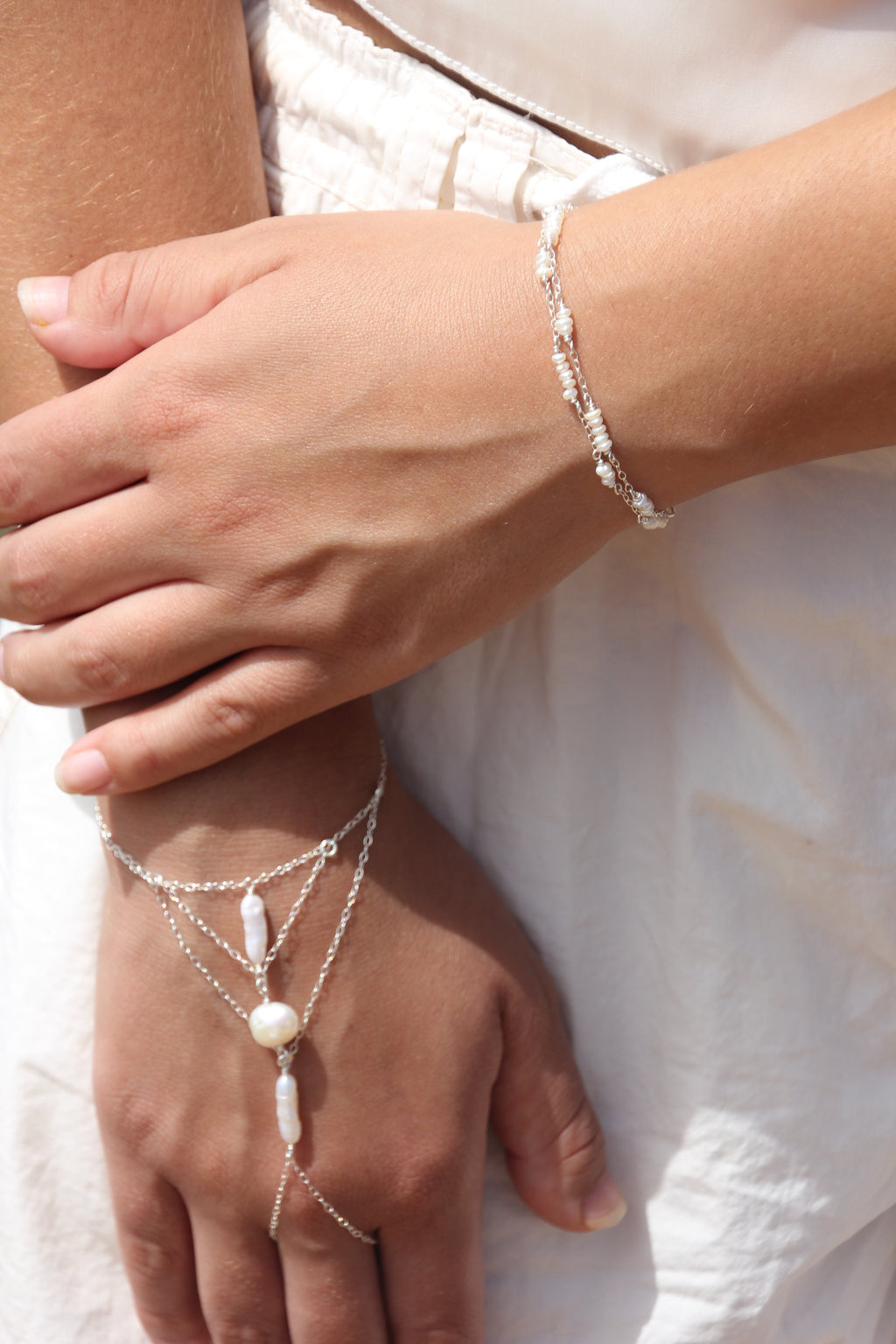 Perla layered bracelet