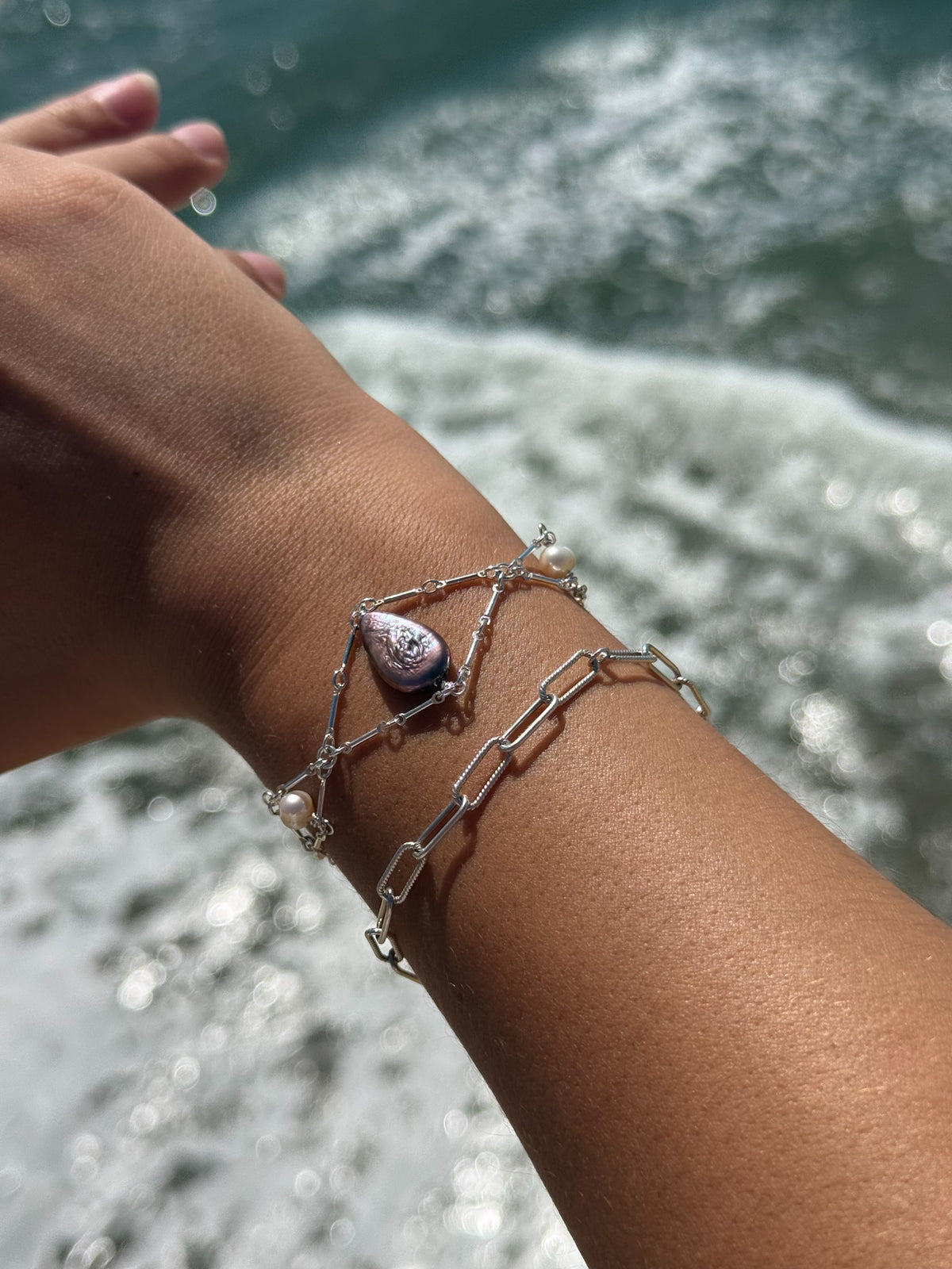 Eclipse Teardrop Bracelet