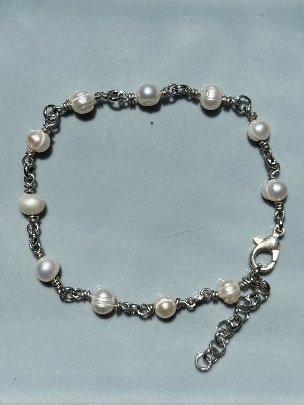 Nacre stack bracelet