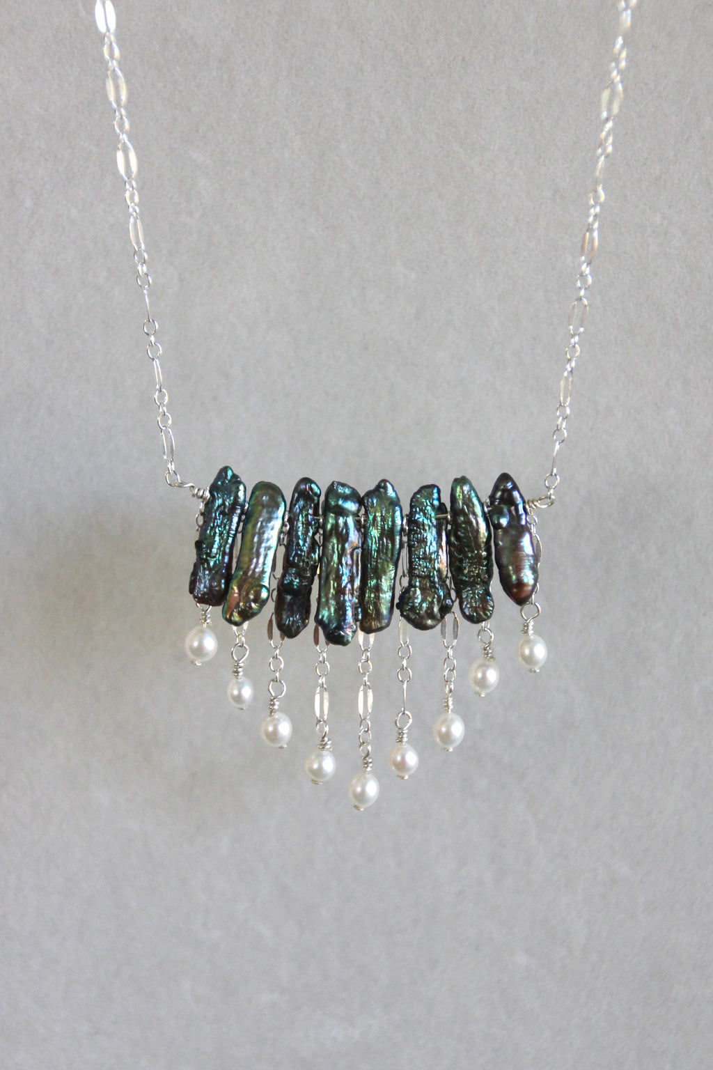 Sea foam necklace