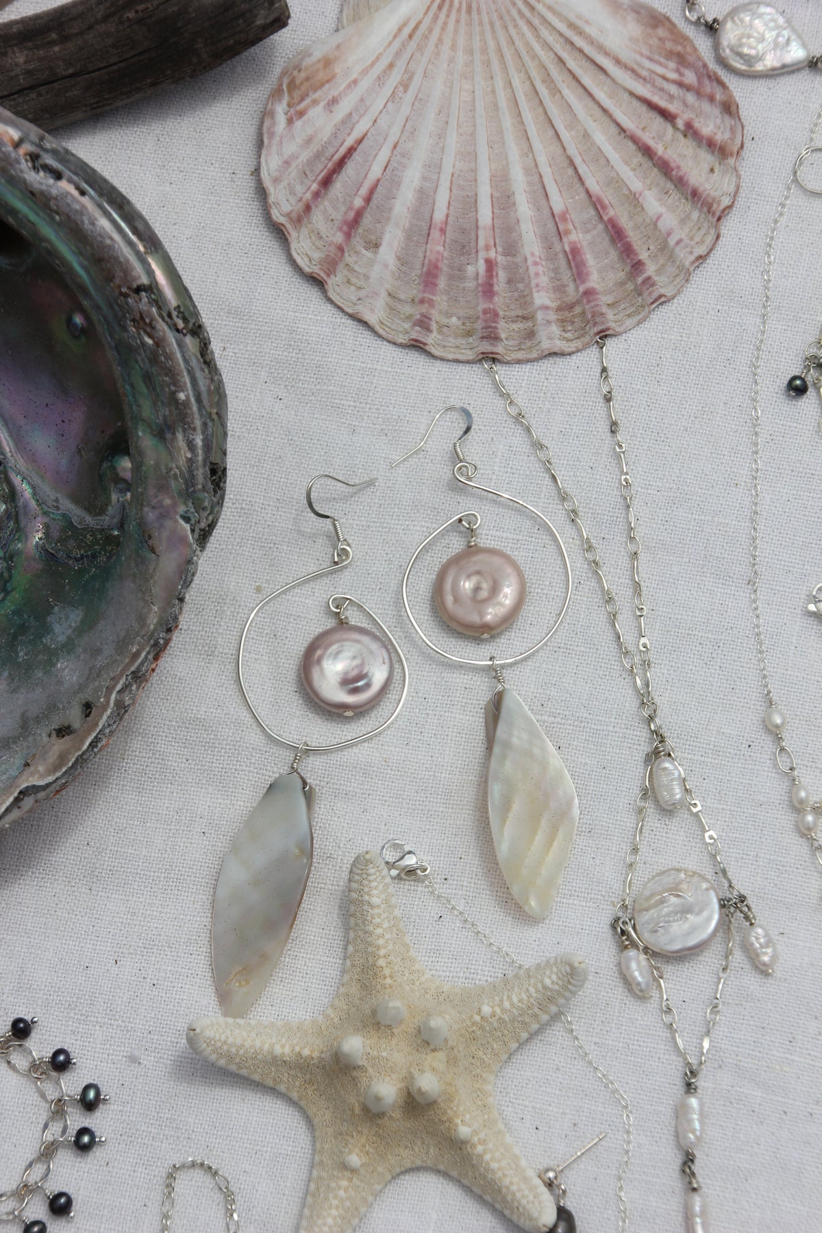 Cosmos earrings