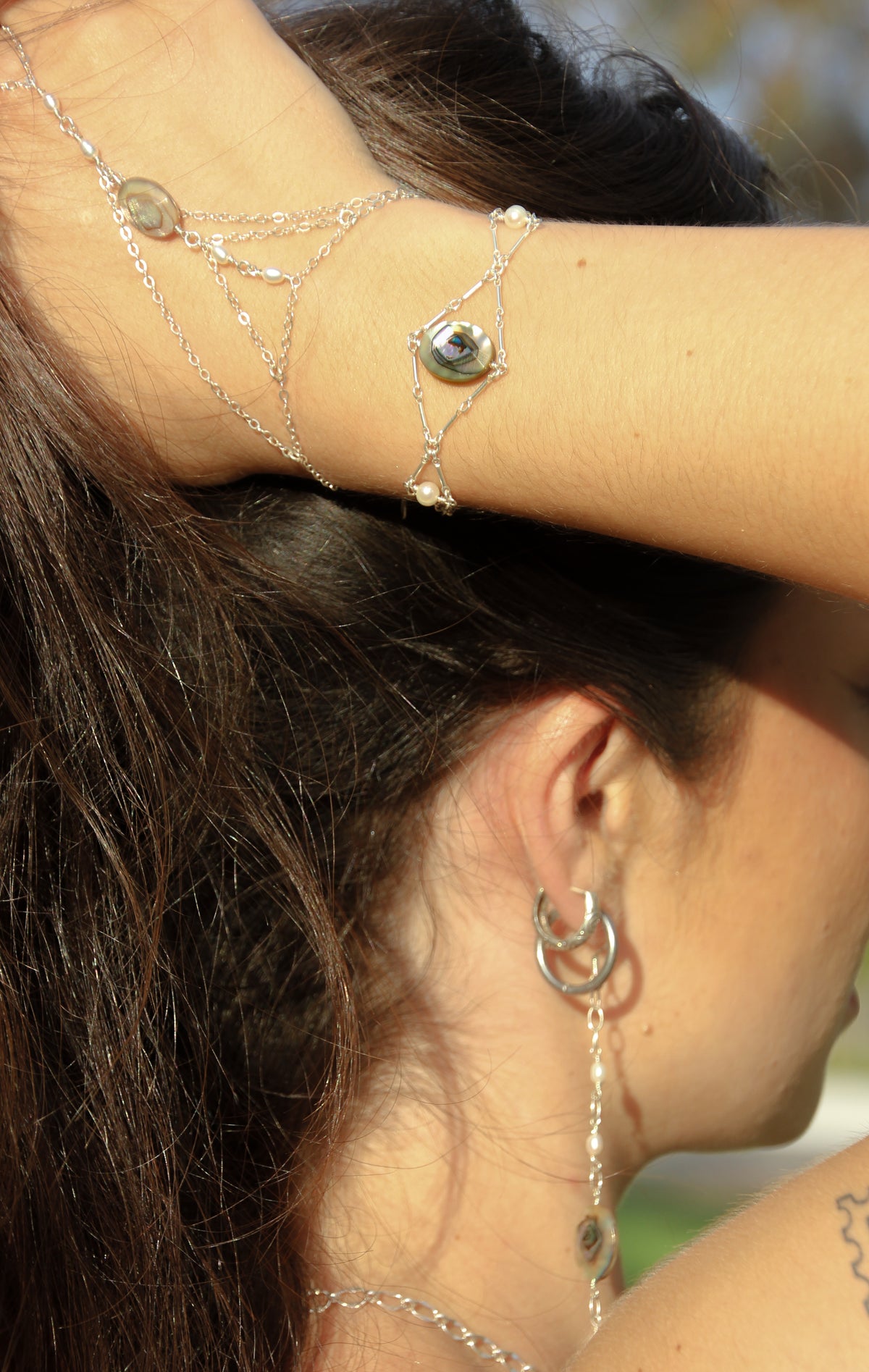 Paua eye bracelet