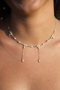 Petal split necklace