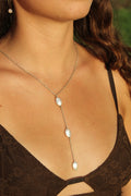 Pearl droplet necklace