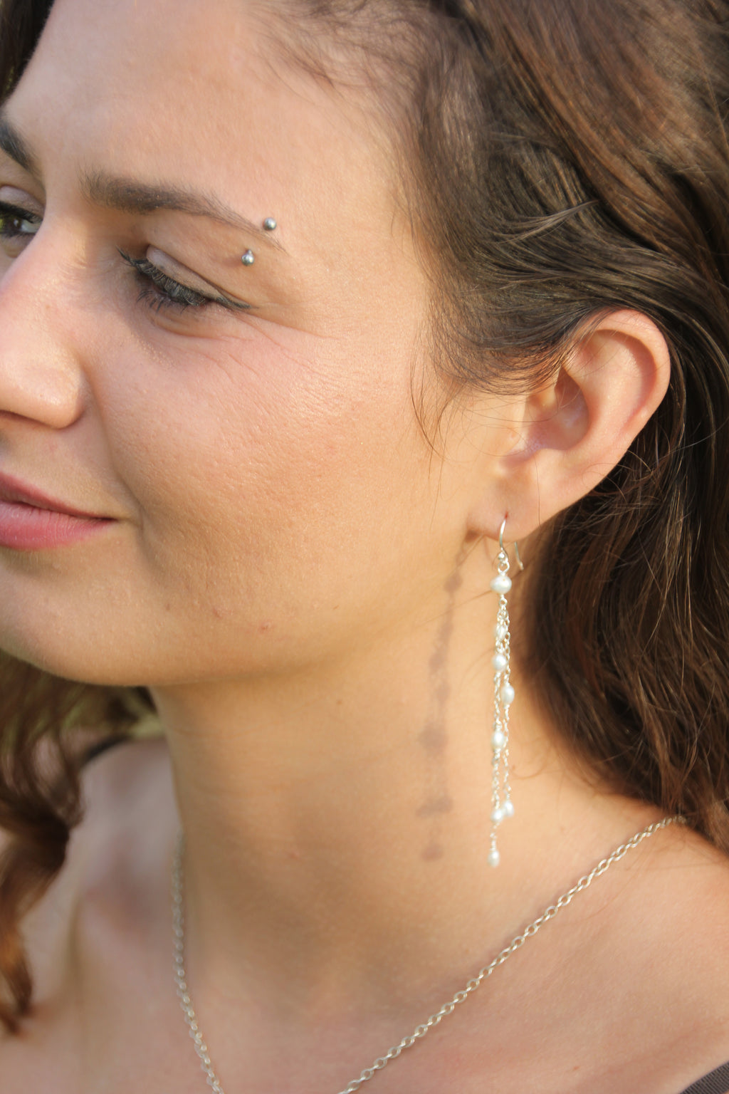 Dew drop earrings