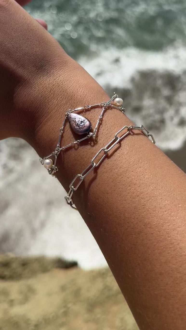Eclipse Teardrop Bracelet