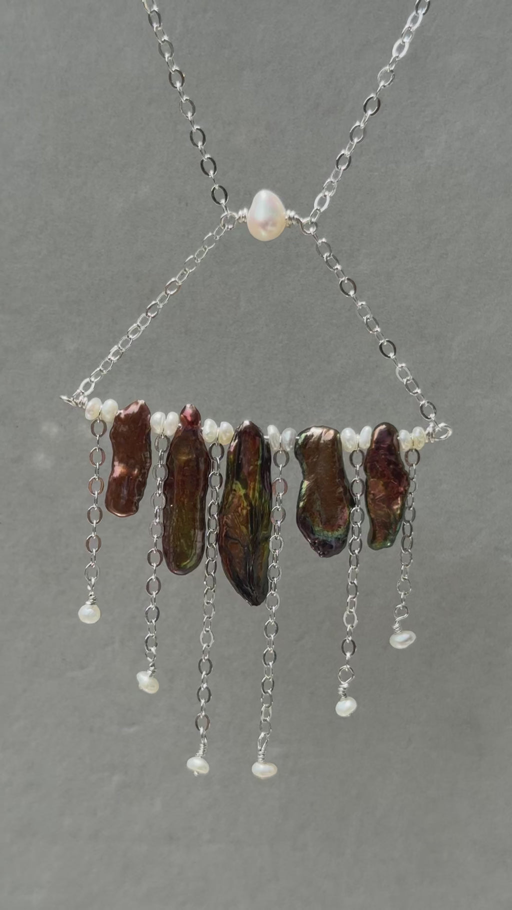 Ember layer necklace