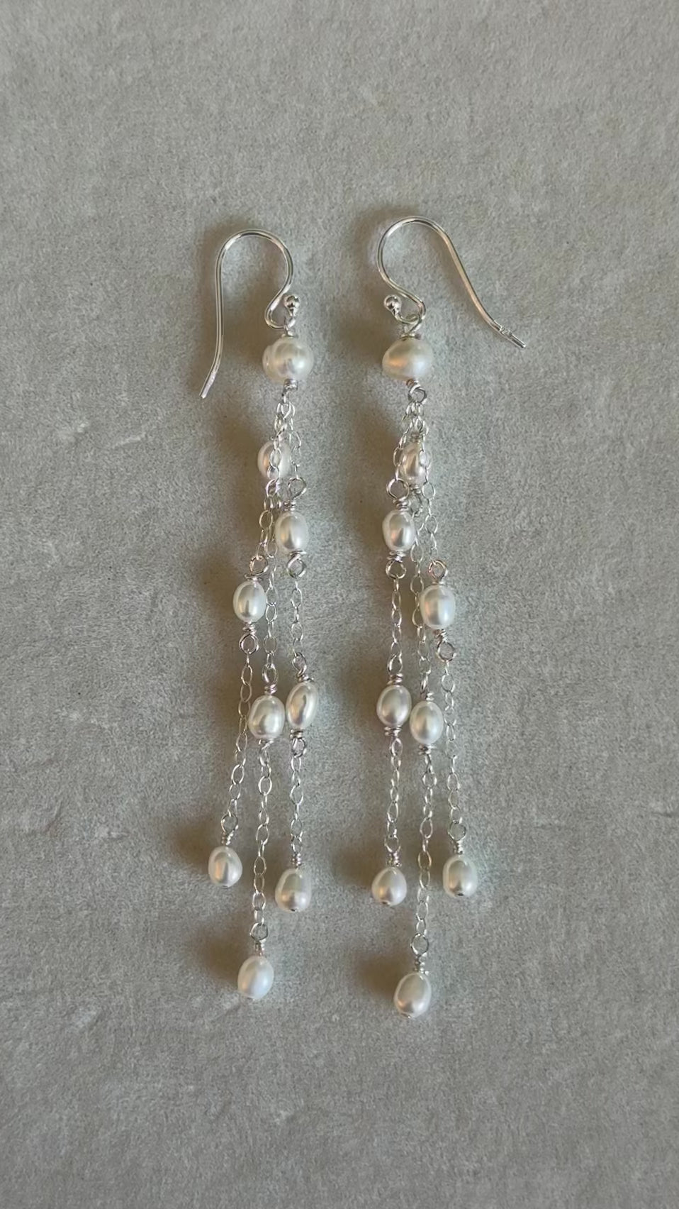 Dew drop earrings